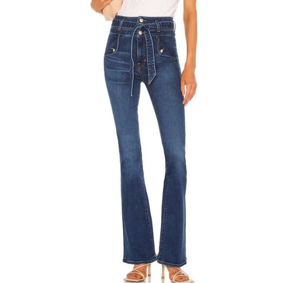 NWOT Veronica beard Giselle flare extra high rise size 28 - Picture 2 of 6